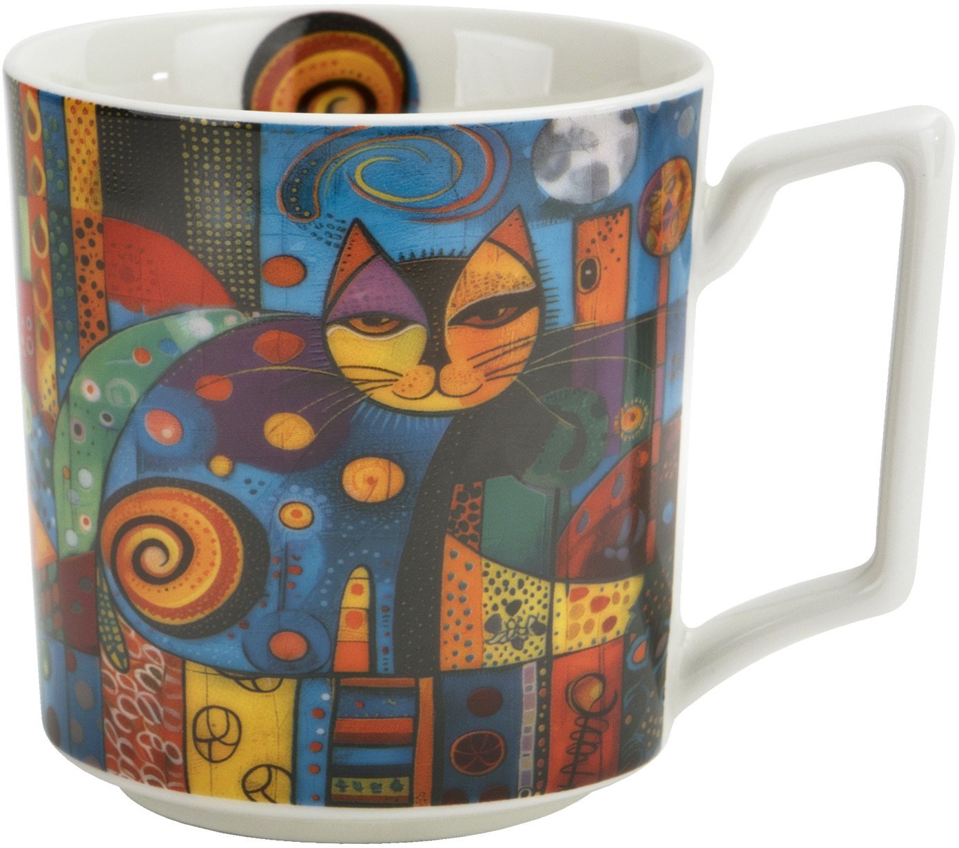 Kubek porcelanowy 450 ml Modern Cat