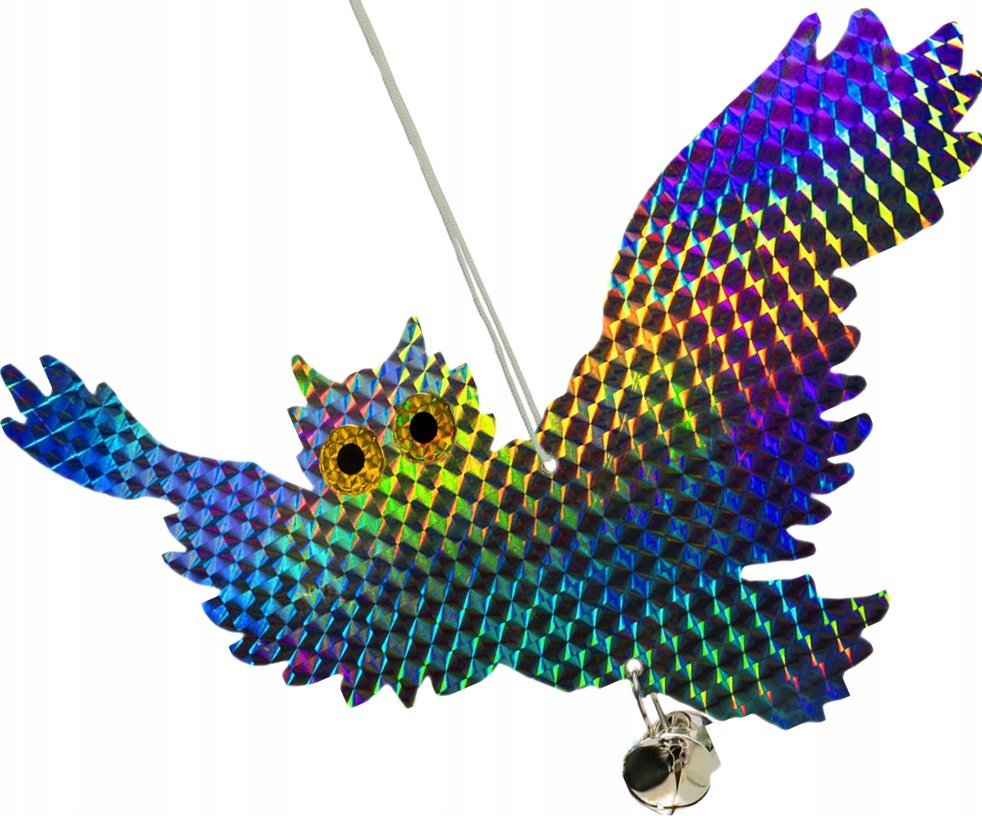 ODSTRASZACZ PTAKÓW HOLOGRAM SOWA W LOCIE OWL-H2