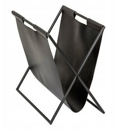 Gazetnik TWISTED LIME 37 x 22 x 35 cm z ekoskóry