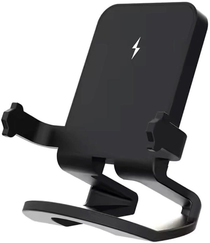 Ładowarka 1stCOOL Bezprzewodowa przenośna ładowarka figurka 15W, USB-C, czarna