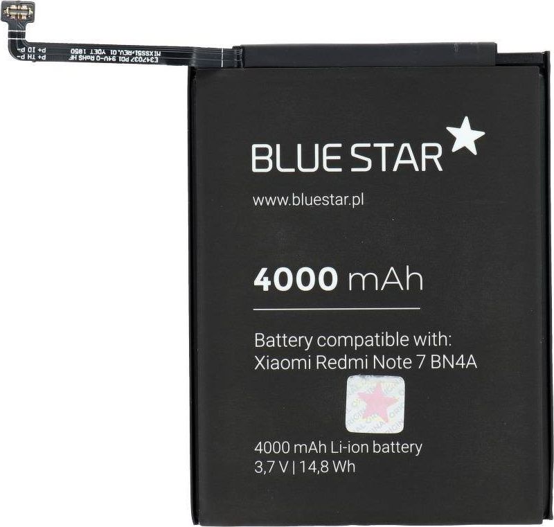 Bateria Partner Tele.com Bateria do Xiaomi Redmi Note 7 (BN4A) 4000 mAh Li-Ion Blue Star