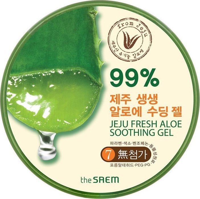 theSaem Krem do twarzy Jeju Fresh Aloe Soothing Gel nawilżający żel aloesowy 300ml