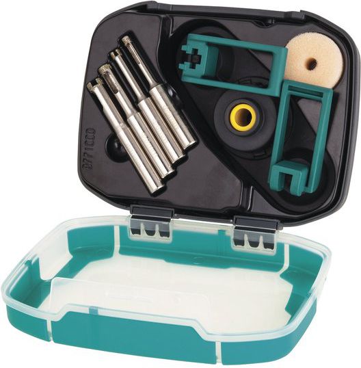 Wolfcraft Zestaw otwornic diamentowych do glazury 5 - 10mm 4szt. (8771000)