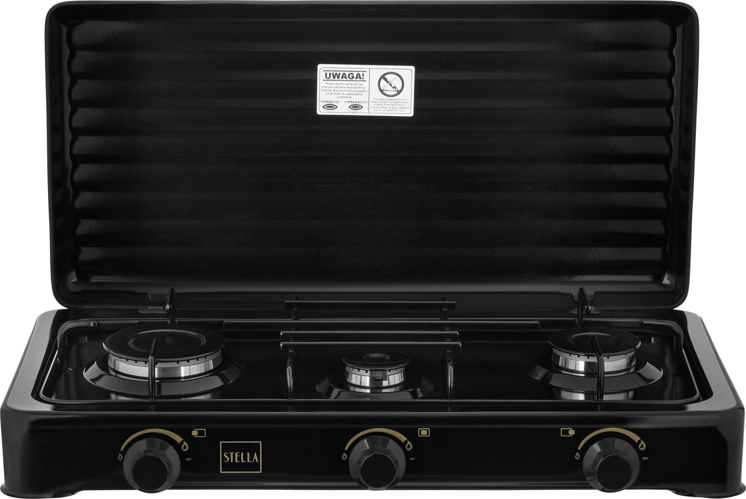 Płyta wolnostojąca Stella STKGC-03 Czarna