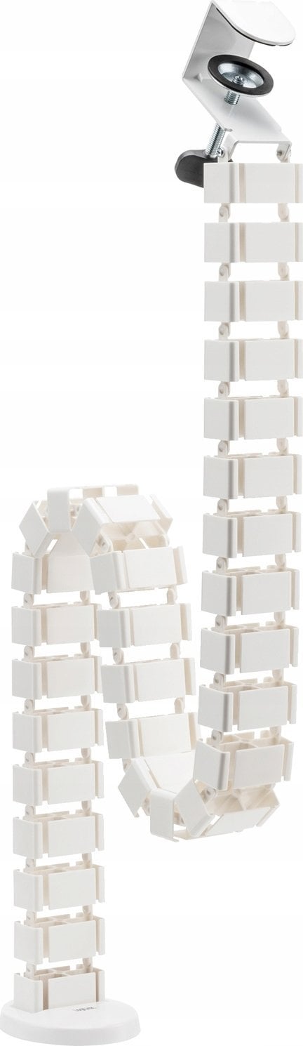 Organizer LogiLink LogiLink Flex. Kabelkanal - Klemmversion - 1347x129mm weiß