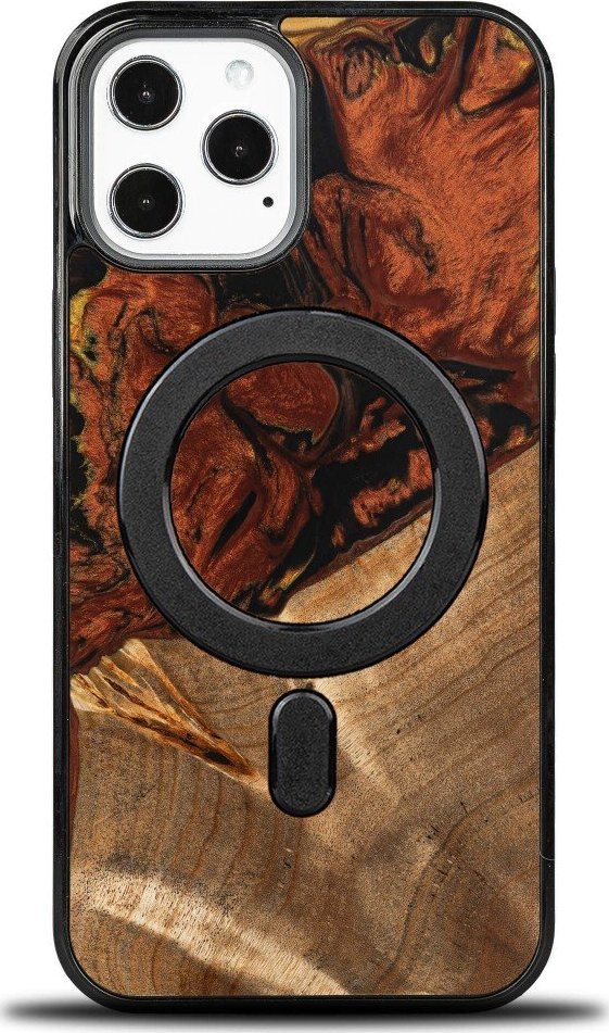 BeWood Etui Bewood Unique na iPhone 12 Pro Max - 4 Żywioły - Ogień z MagSafe