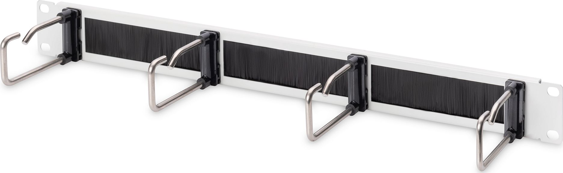 Digitus Organizer kabli szczotkowy z uchwytami (DN-97668)