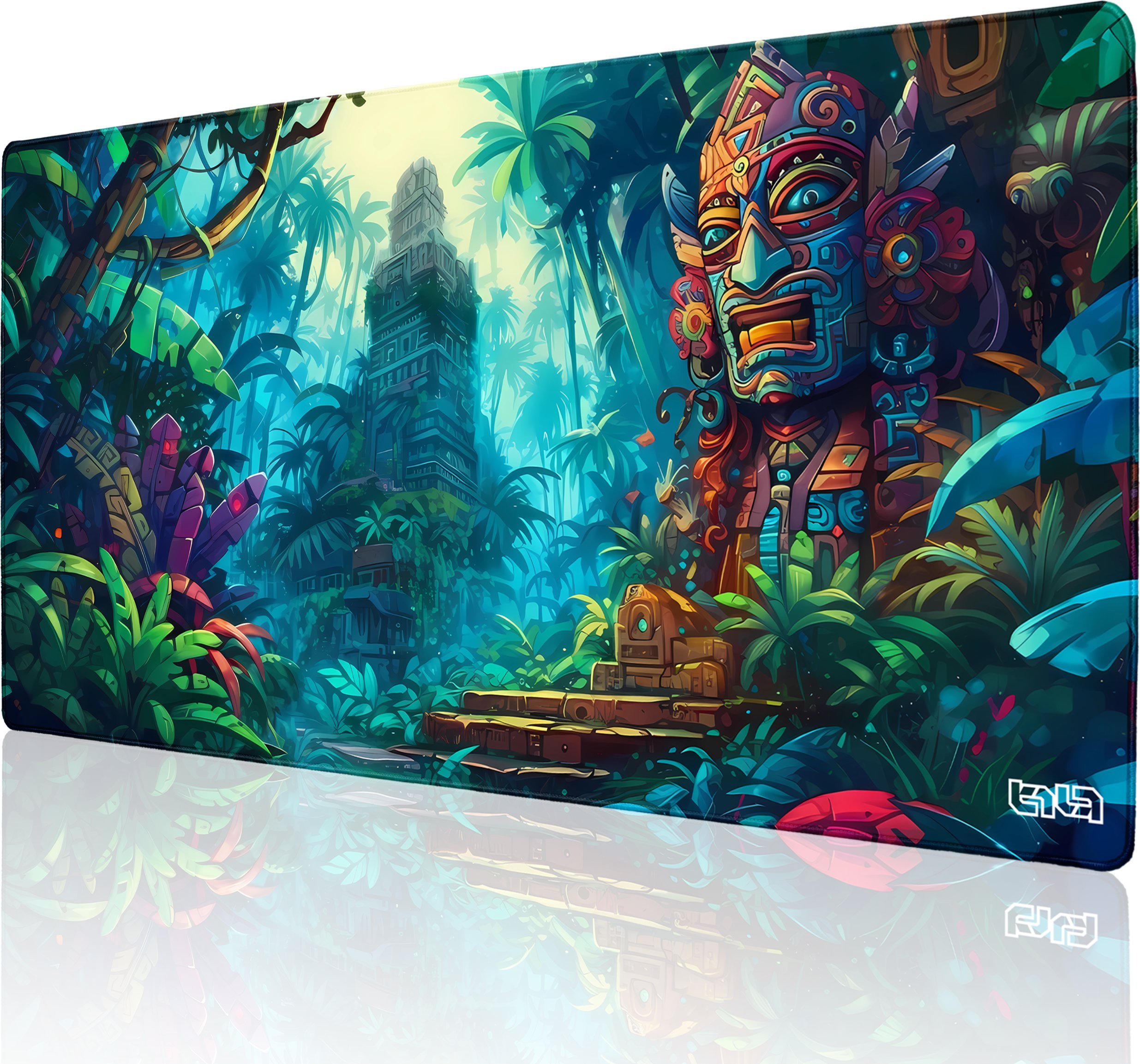 Podkładka Tilt PODKŁADKA POD MYSZKĘ XXL Azteckie Echa 100x50 TILT XL Prezent Na biurko