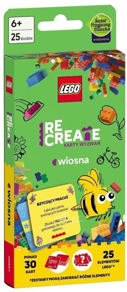 Lego Recreate. Karty wyzwań. Wiosna