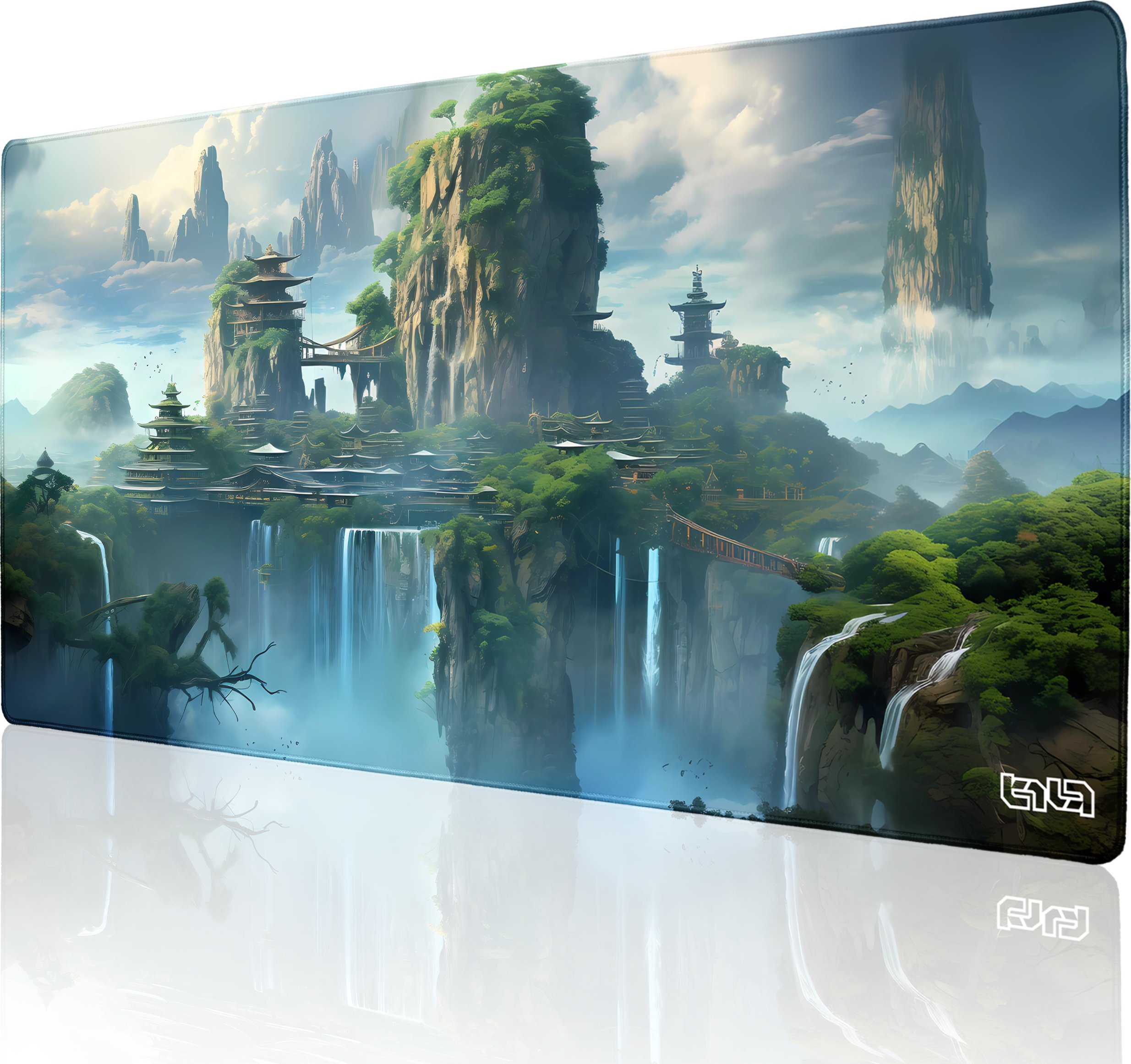 Podkładka Tilt DUŻA PODKŁADKA POD MYSZKĘ Latająca Wyspa 100x50 TILT Dla gracza Gamingowa