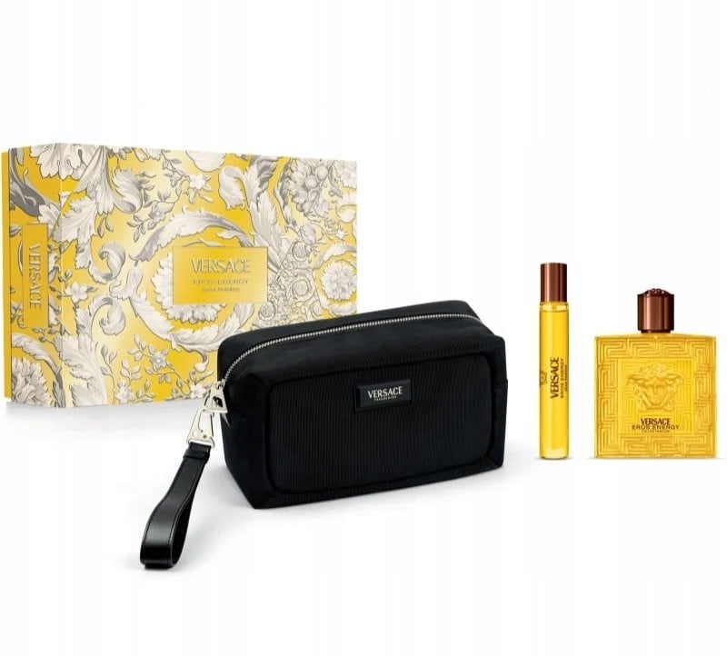 Versace Eros Energy zestaw dla mężczyzn (EDP, 100 ml + EDP, 10 ml + kosmetinė)