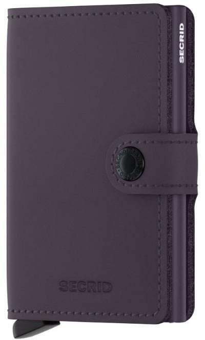 Secrid Matte Miniwallet, lilac/fuchsia