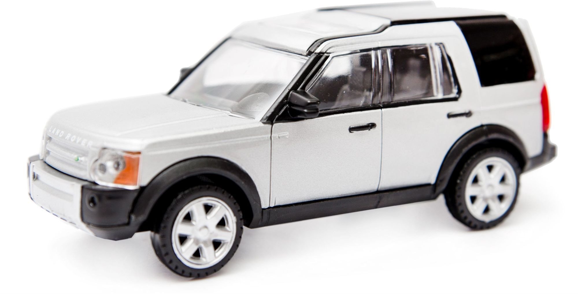 LAND ROVER LR3/DISCOVERY 3 Rastar 36700 1:43 srebrny
