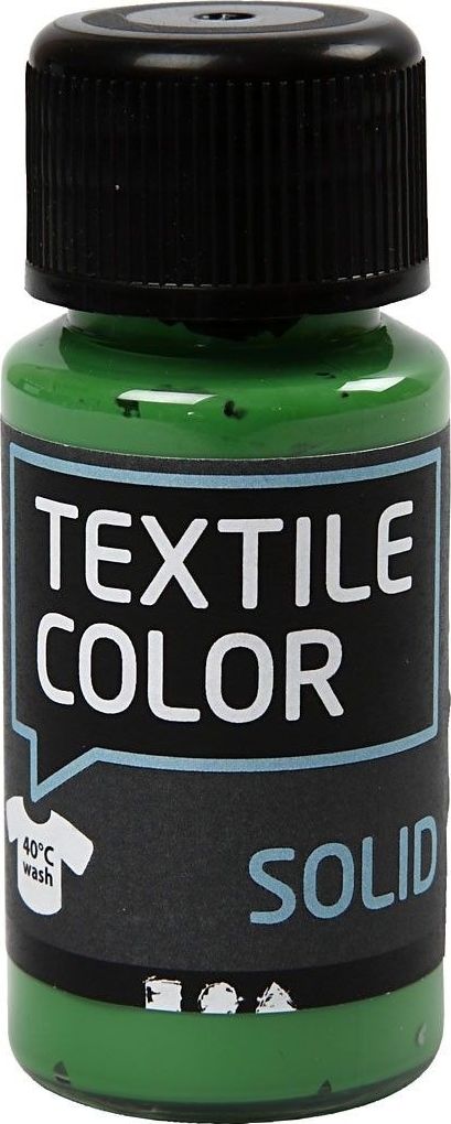 Creativ Company Farba do Tkanin Ciemnych 50 ml Zielona