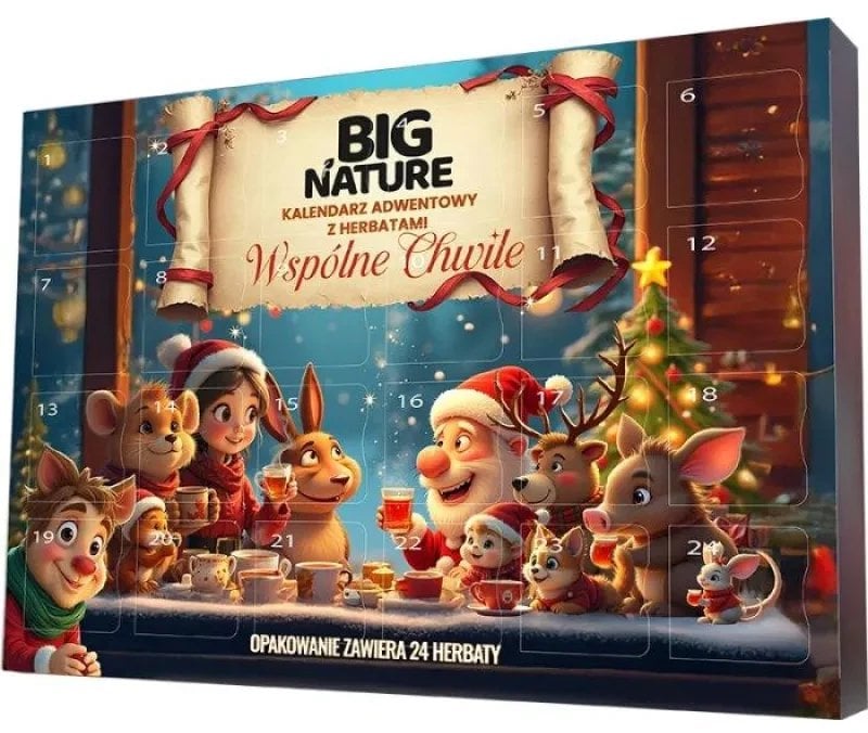 BIG NATURE_Wspólne Chwile kalendarz adwentowy z herbatami 157,5g