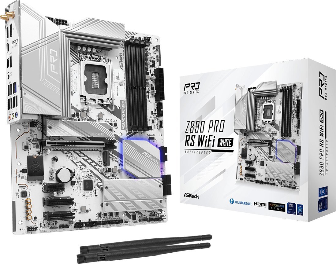 Płyta główna ASRock Z890 PRO RS WIFI WHITE