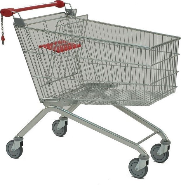 Damnix Wózek sklepowy Avant 150N z siedziskiem dla dziecka