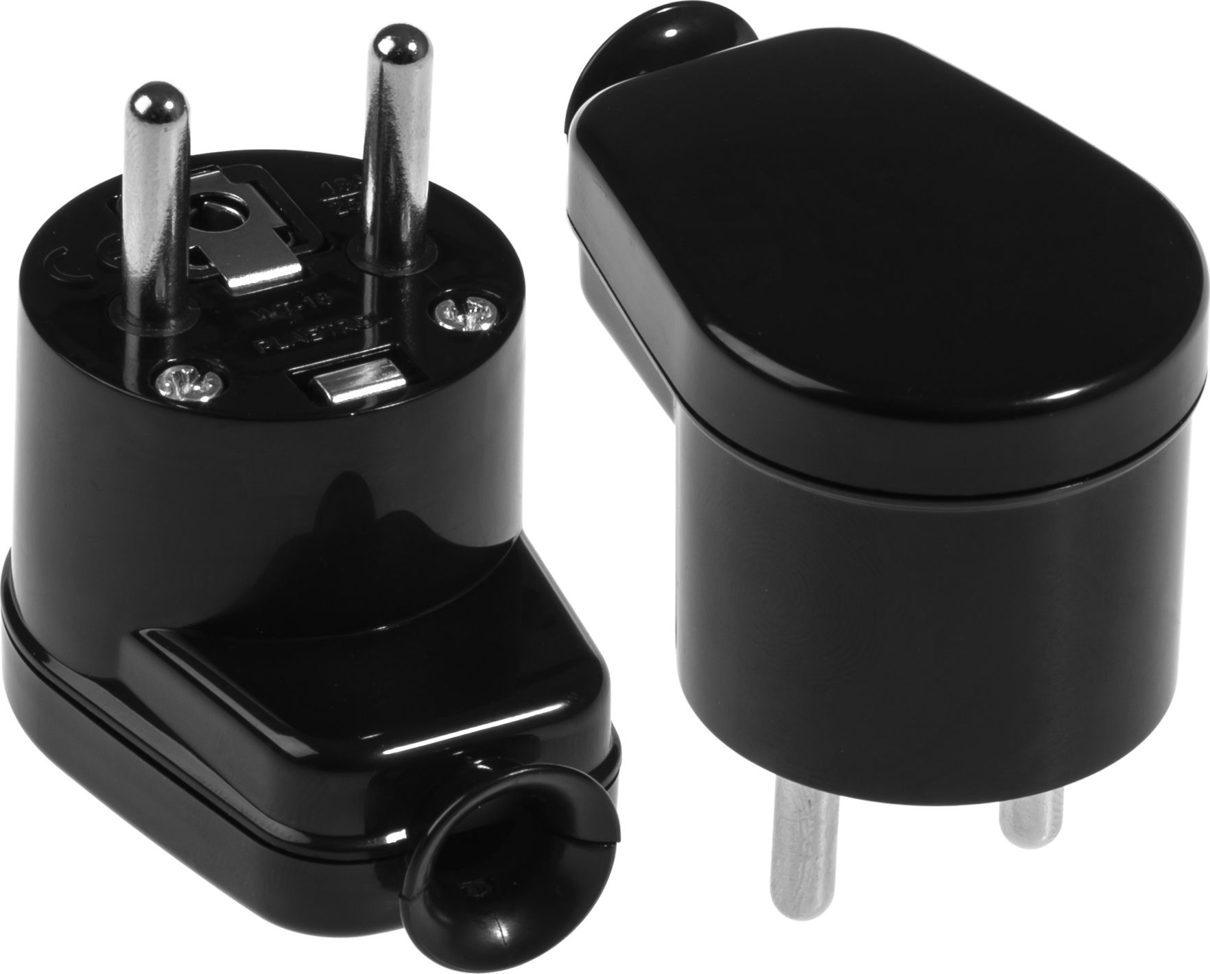 Opal Wtyczka kątowa rozbieralna WT-16 2P+Z 16A czarna