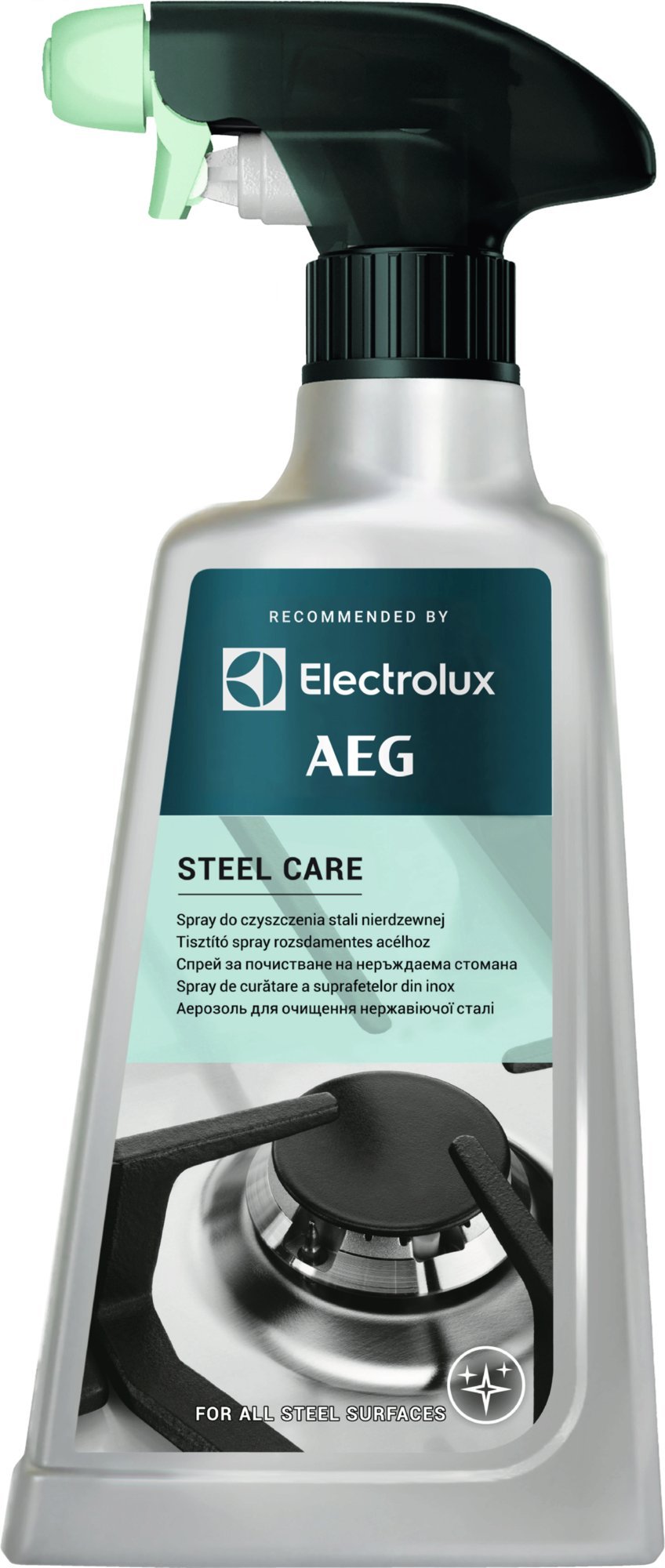 Stainless steel cleaner spray ELECTROLUX Steel Care, M3SCS301
