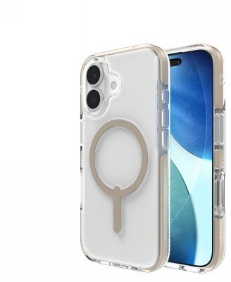 Zagg Santa Cruz Snap - etui do iPhone 17 kompatybilne z MagSafe (titanium)