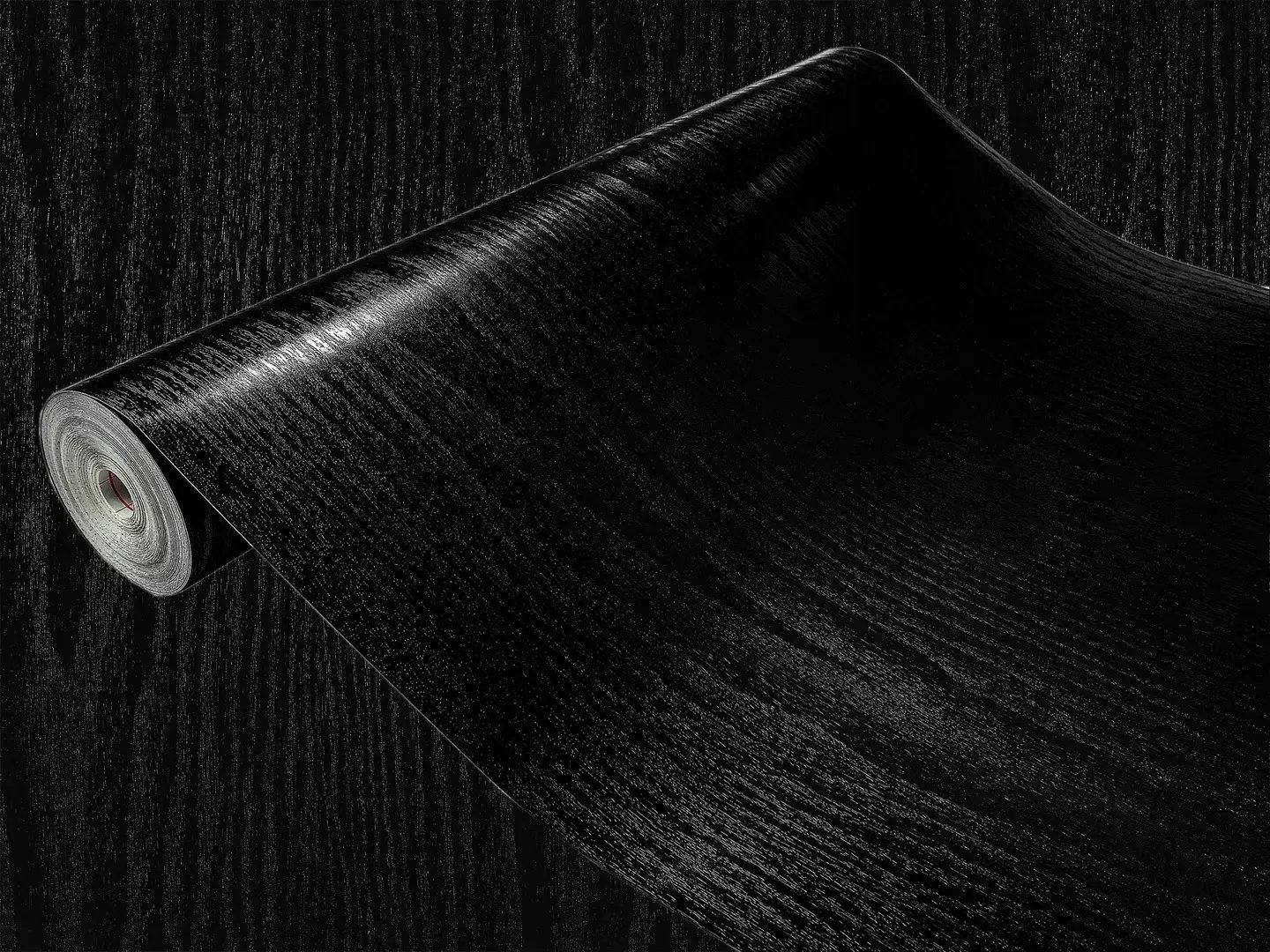 D-c-Fix Okleina Meblowa Drewnopodobna Czarne Drewno Na Regał Blat Szafkę 45x740