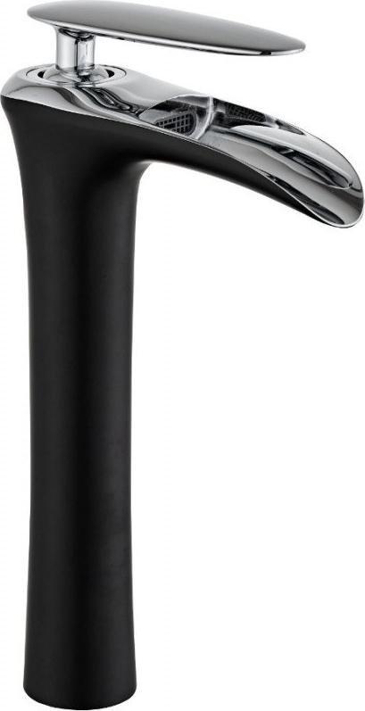Bateria umywalkowa Mexen Mexen Lyra bateria umywalkowa wysoka, czarny/chrom - 745310-07