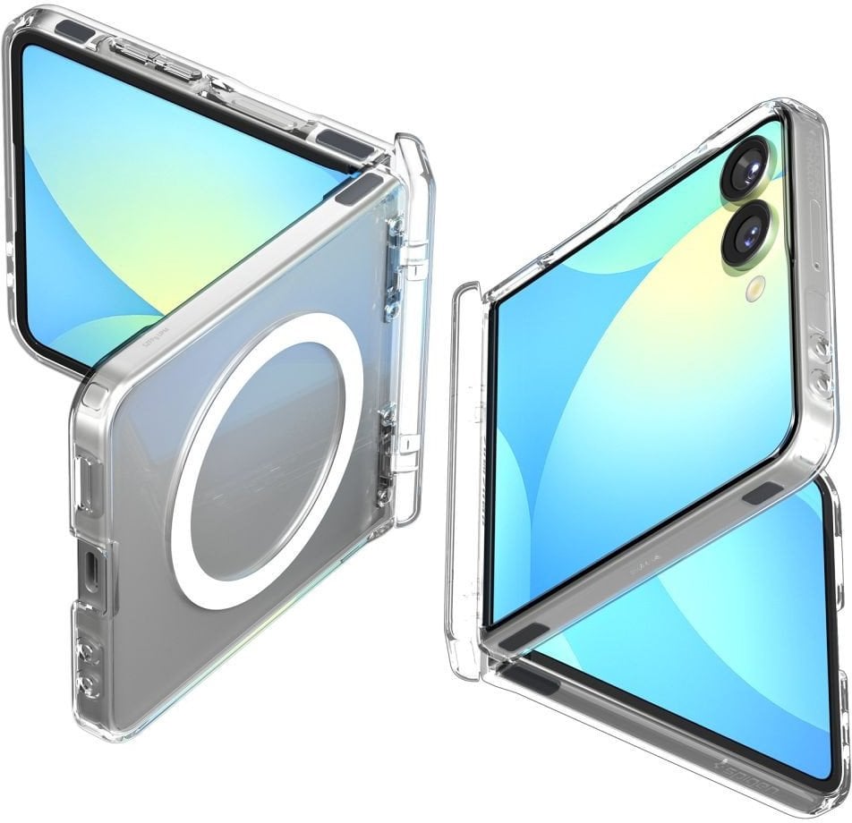 Case Spigen Ultra Hybrid Pro Mag MagSafe for Samsung Galaxy Z Flip7 transparent