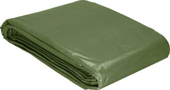 Plandeka Springos Plandeka 5x8m 120g/m2 gruba płachta ochronna zielona UNIWERSALNY