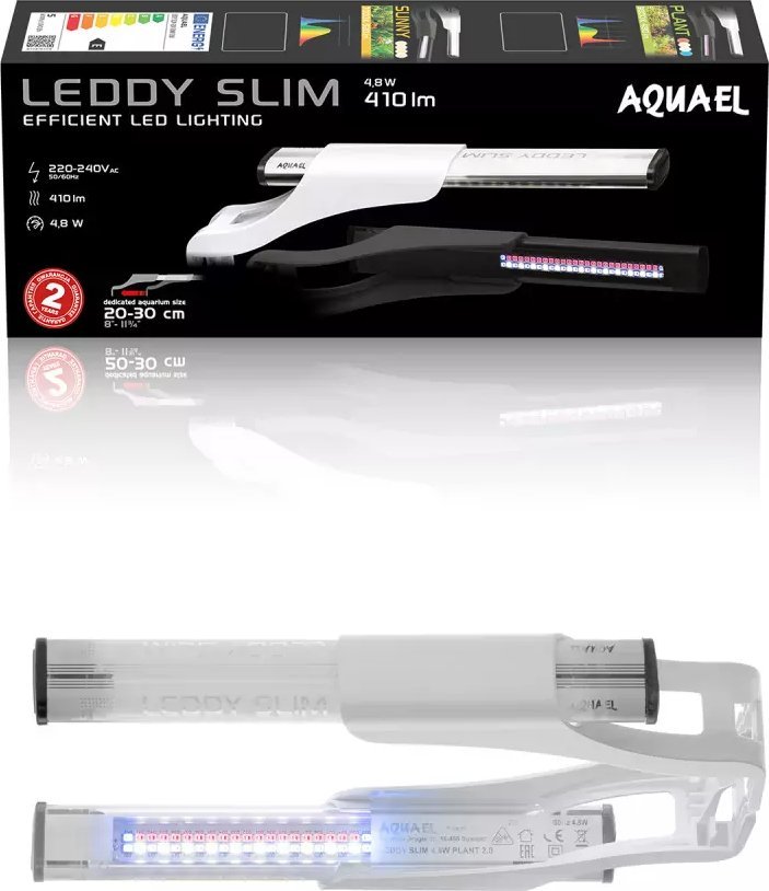 Aquael AQUAEL Leddy Slim 4,8W Plant biały 2.0