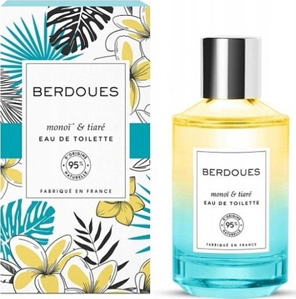 Parfums Berdoues, Monoi & Tiare, Eau De Toilette, Unisex, 100 ml Unisex
