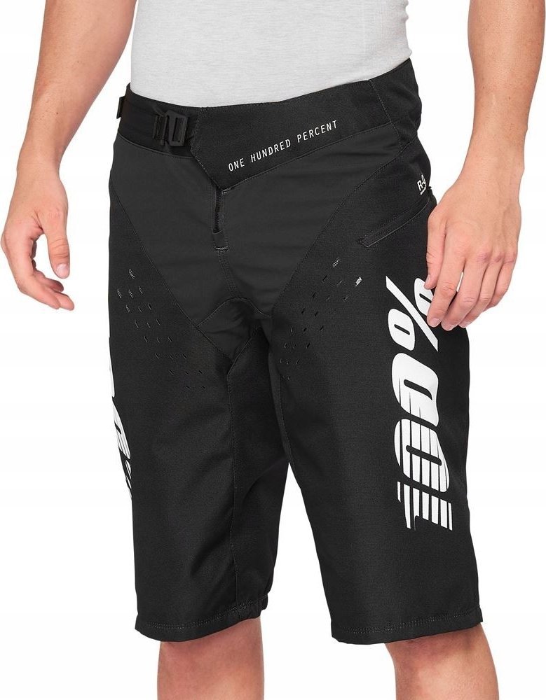 100% Szorty juniorskie 100% R-CORE Youth Shorts black roz. 26 (EUR 40)