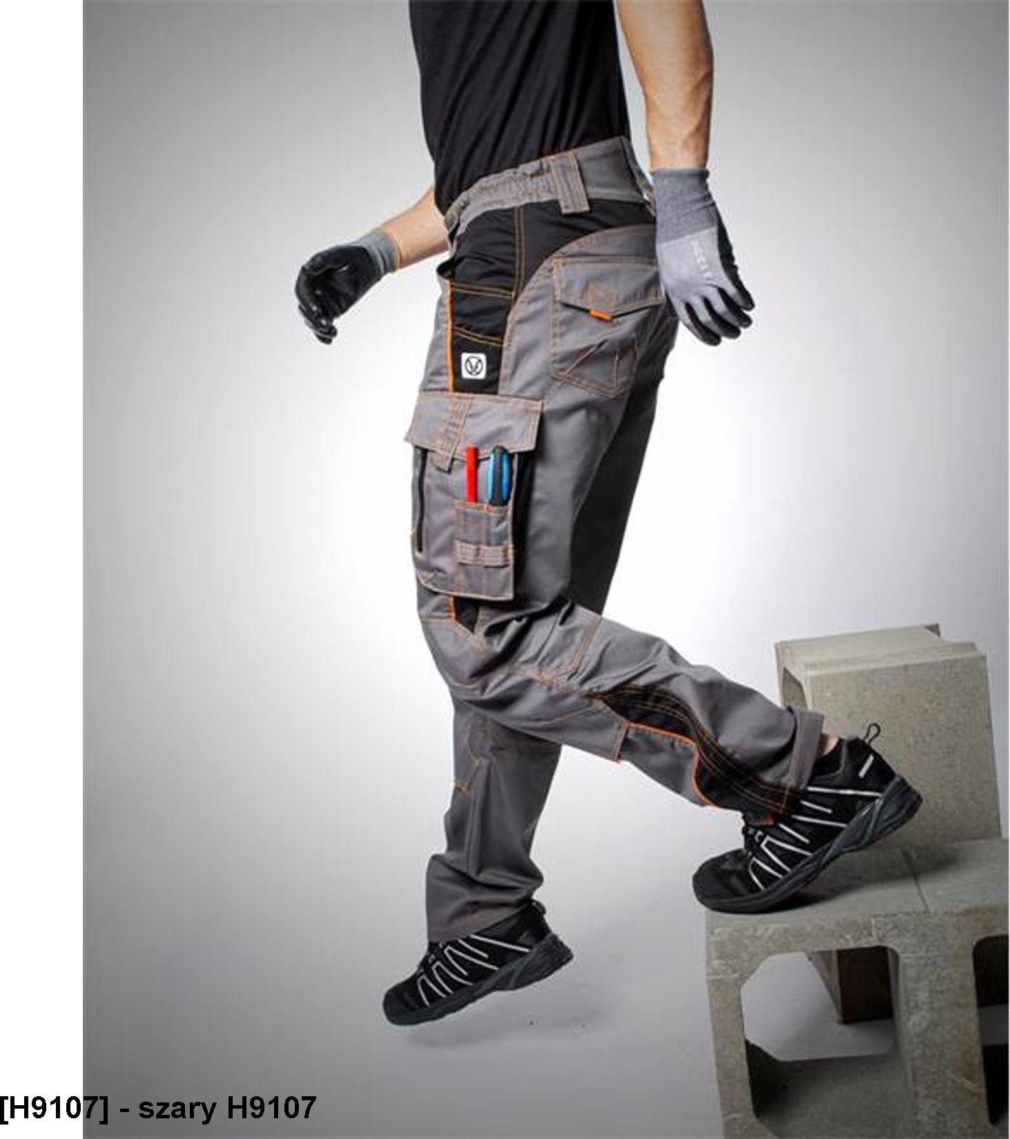 Ardon ARDON VISION 02 H91 - spodnie do pasa - CZARNY H9104 70