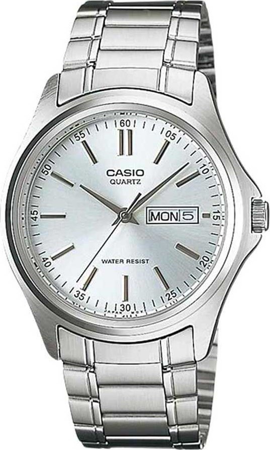 Zegarek Casio Zegarek marki Casio model MTP-1239D kolor Szary. Akcesoria męski. Sezon: Cały rok NoSize