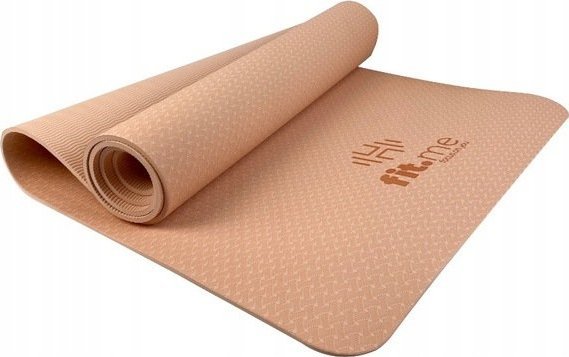fit.me Mata do jogi 183*61 cm różowa TPE fit.me