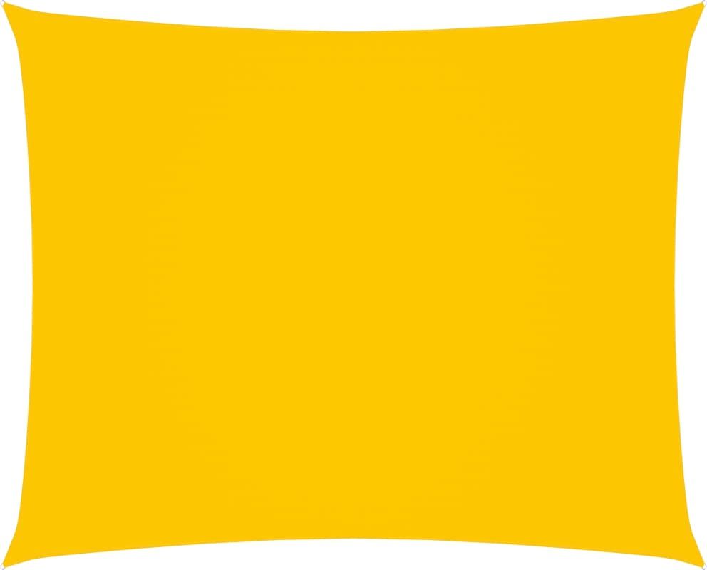 vidaXL Prostokątny żagiel ogrodowy, tkanina Oxford, 2,5x4 m, żółty