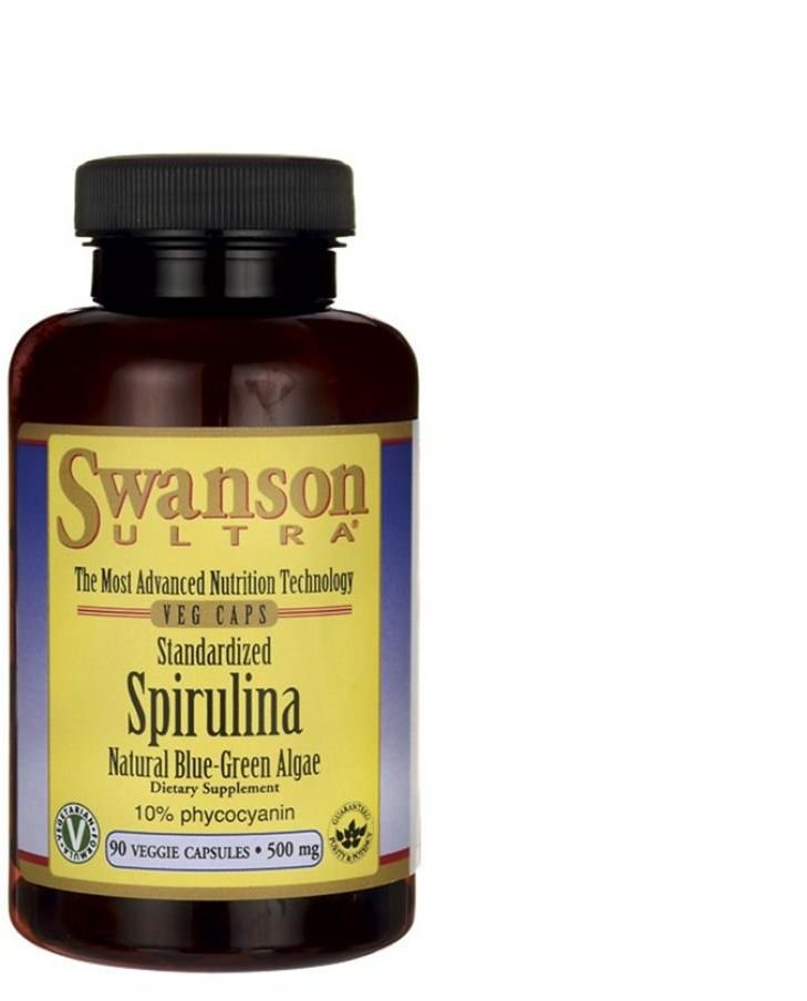 Swanson Spirulina Gold 180 kapsułek
