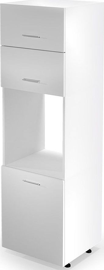 Elior Kuchenna szafka do zabudowy piekarnika Limo 15X - biały połysk