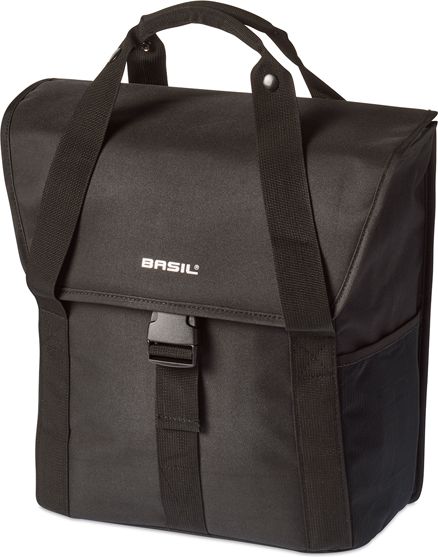 Basil Sakwa miejska pojedyncza GO SINGLE BAG 18L, czarna - (BAS-17656)