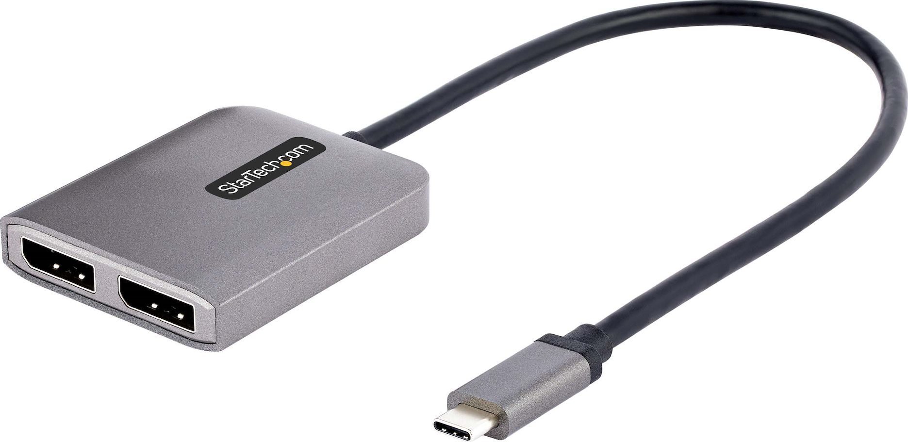Adapter USB StarTech StarTech.com MST14CD122DP zewnętrzna karta graficzna usb 4096 x 2160 px Szary