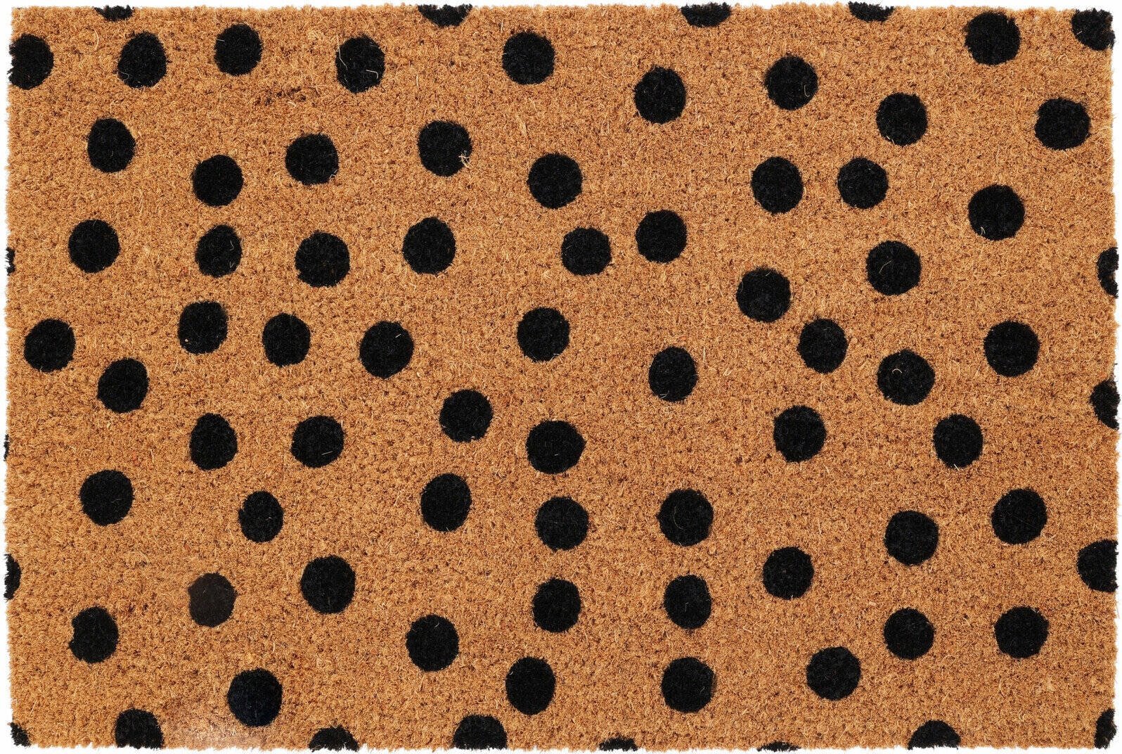 Wzorzysta wycieraczka z włókna kokosowego, 59 x 39 cm