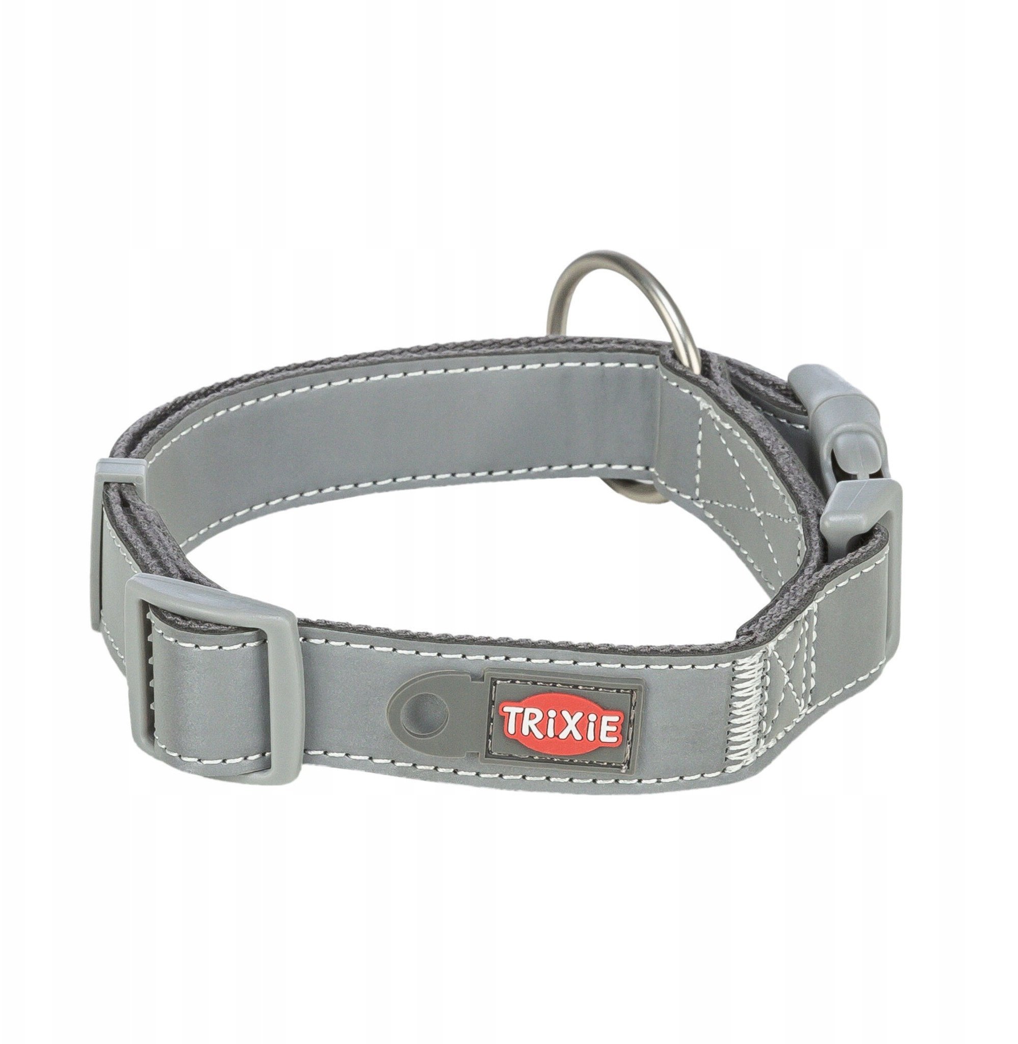 Premium Reflect, obro�a, dla psa, grafitowa, L�XL: 42�65 cm/30 mm, odblaskowa