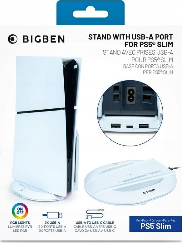 Vertical stand BIG BEN for PS5 SLIM