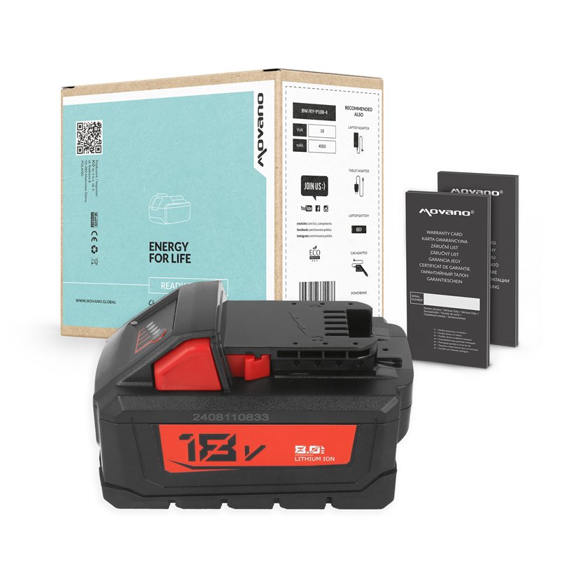Akumulator do Milwaukee M18 B5 18V 8.0Ah
