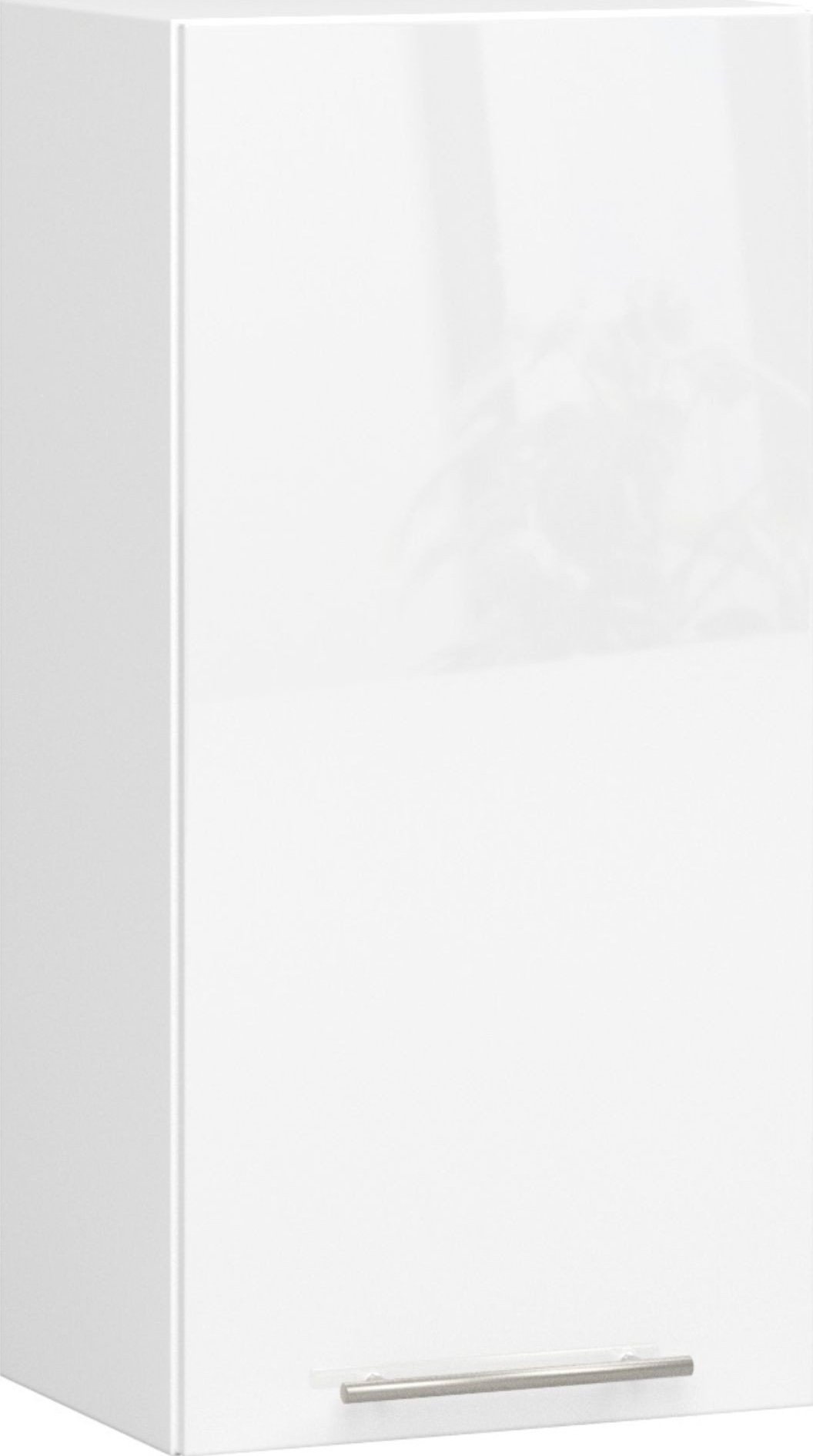 Fabryka Mebli Akord WISZĄCA SZAFKA KUCHENNA OLIWIA W 40cm BIAŁA-BIAŁY POŁYSK H720