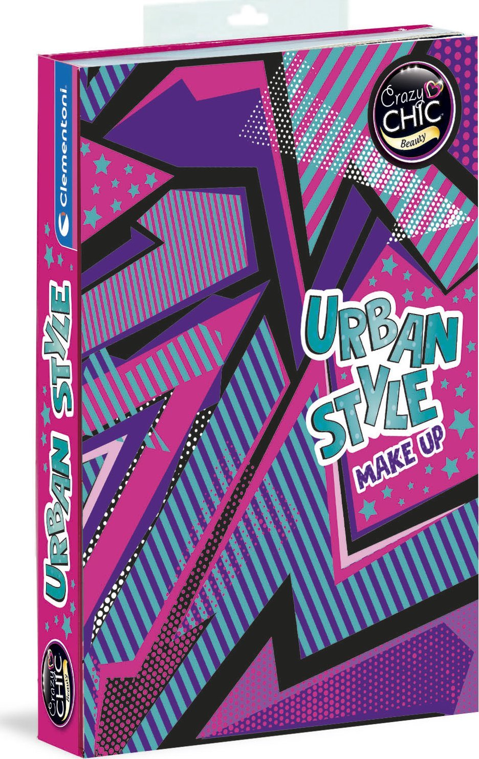 Clementoni Vaikiškas kosmetikos rinkinys Clementoni Crazy Chic Urban Style Make up