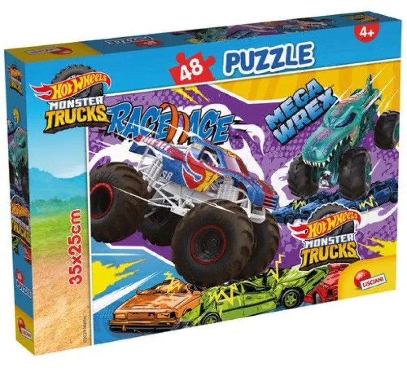 Lisciani Puzzle Hot Wheels 48 elementów