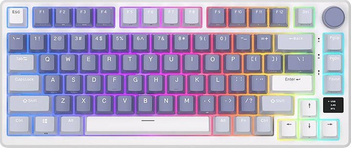 Klawiatura Royal Kludge RKM75 Silver switch (RKM75 silver switch)