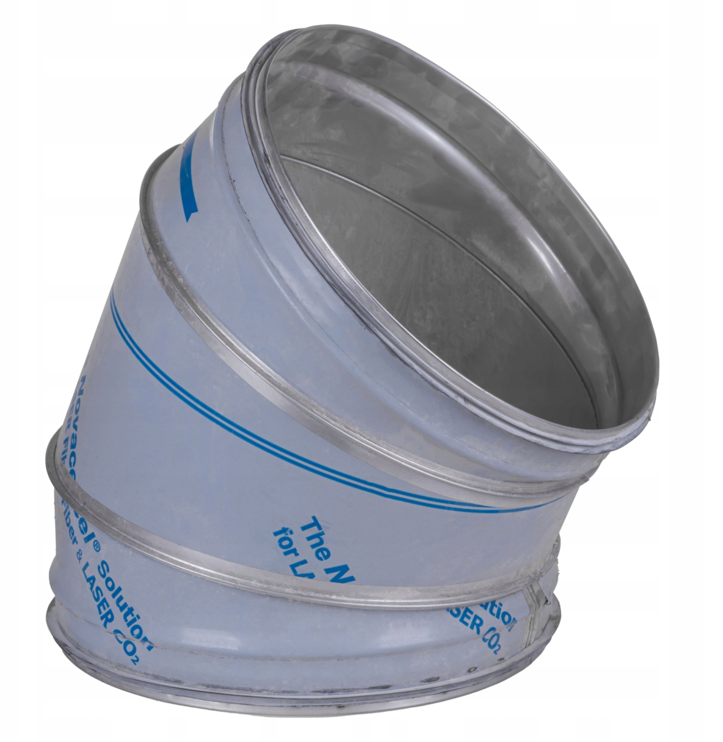 Kolano segmentowe kwasoodporne z uszczelką 315/45^