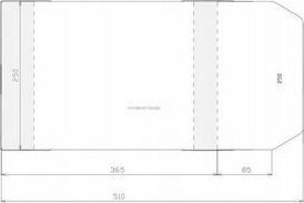 Okładka regulowana 250x450mm (50szt)
