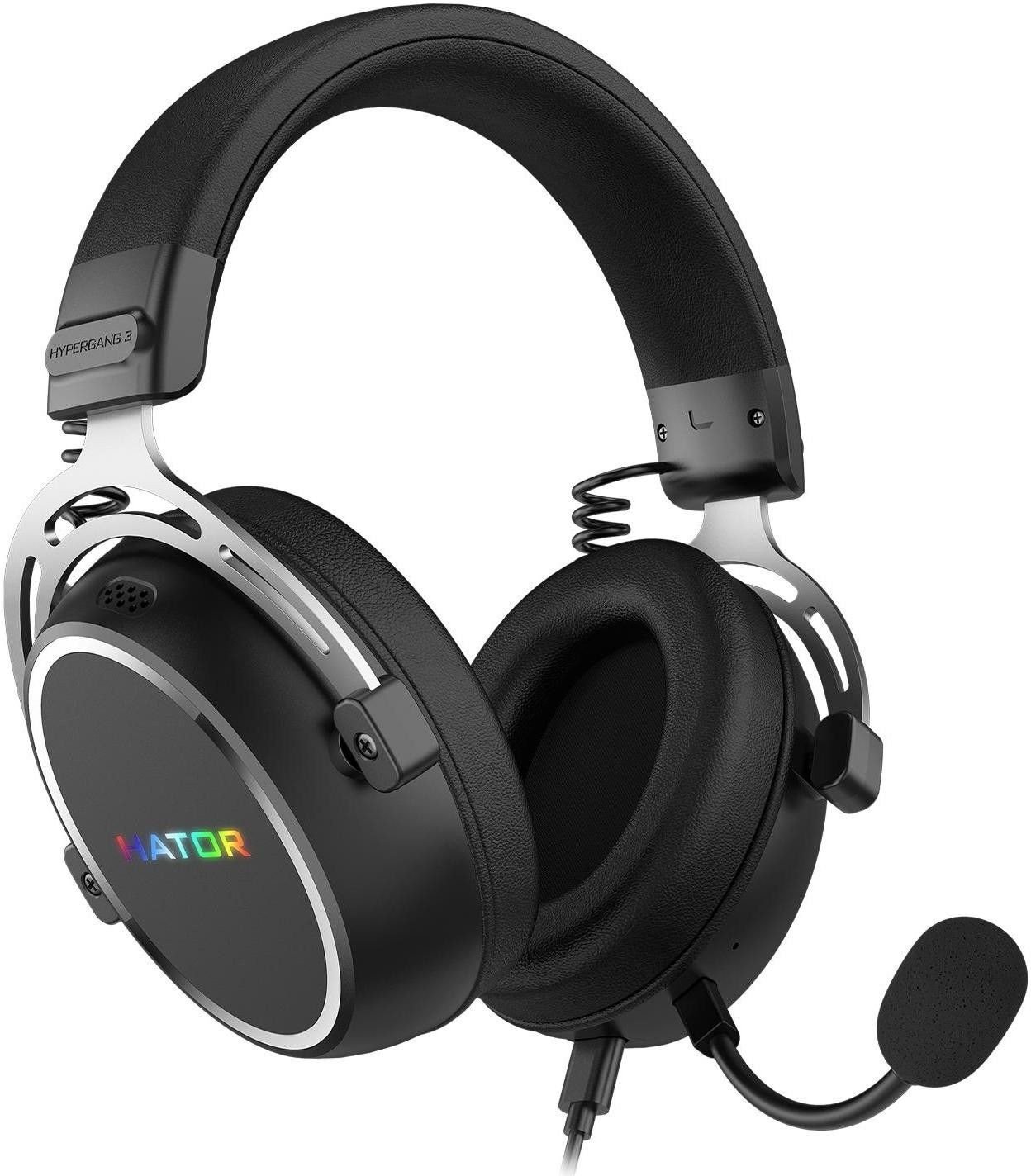 Słuchawki Hator Hypergang 3 USB Czarne (ESH50)